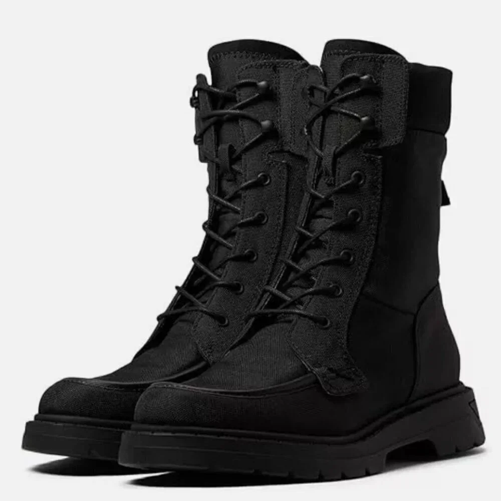 Franco sarto combat React Lace Boots Water Resistant